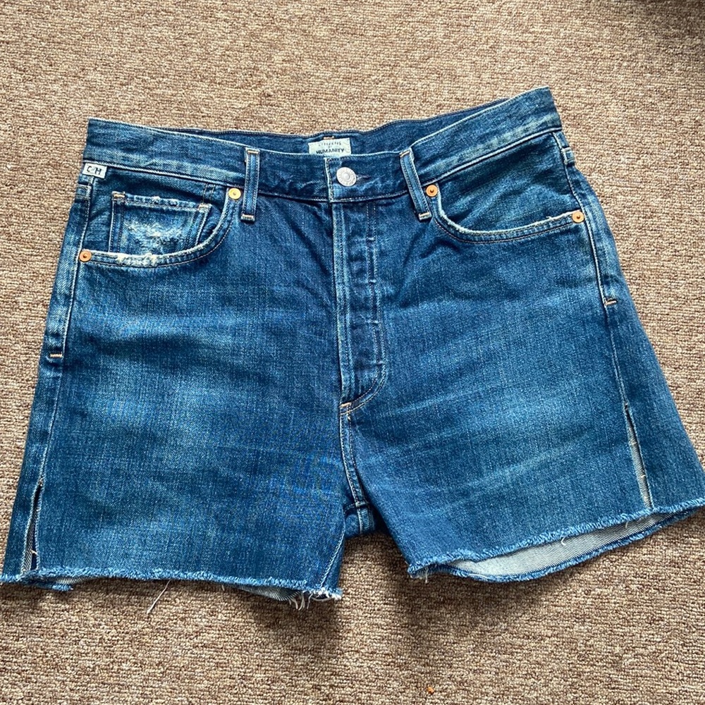 Citizens of Humanity Denim High Rise Shorts